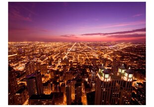 Fototapeet - Chicago by night hind ja info | Fototapeedid | kaup24.ee