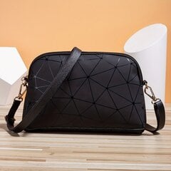Smurf женская модная сумка с геометрическим узором, черный цена и информация | Женские сумки | kaup24.ee