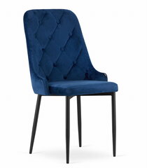 leobert Capri 3 toolist koosnev komplekt, sinine/must hind ja info | Söögitoolid, baaritoolid | kaup24.ee