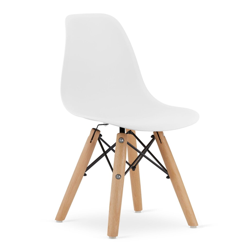 2 Leobert Zubi tooli komplekt 2 lapsele, valge/pruun hind ja info | Laste lauad ja toolid | kaup24.ee