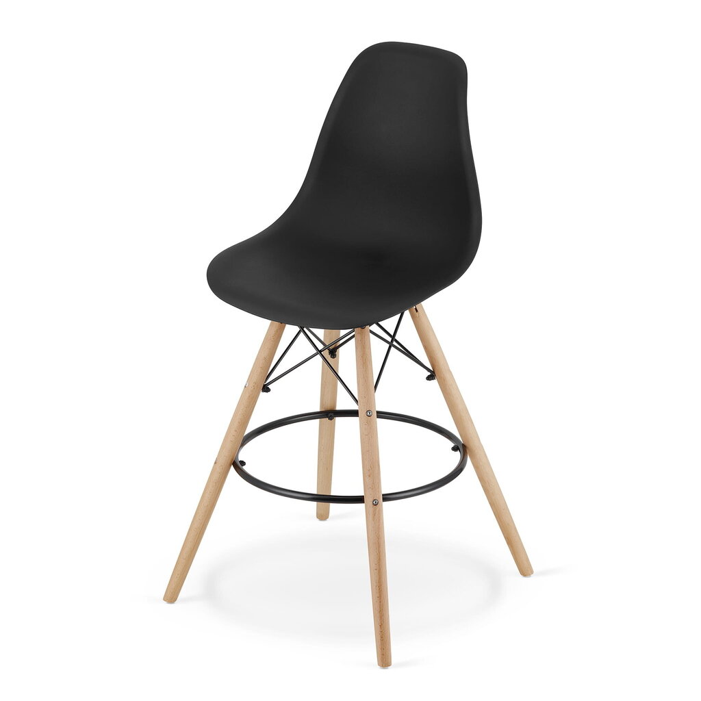 2 tooli Leobert Lamal, must/pruun komplekt hind ja info | Söögitoolid, baaritoolid | kaup24.ee