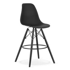 комплект из 2 стульев Leobert Lamal, черный цена и информация | Стулья для кухни и столовой | kaup24.ee