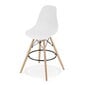 3 tooli Leobert Lamal, valge/pruun komplekt hind ja info | Söögitoolid, baaritoolid | kaup24.ee