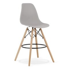 комплект из 3 стульев Leobert Lamal, серый/коричневый цена и информация | Стулья для кухни и столовой | kaup24.ee
