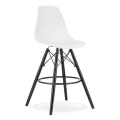 комплект из 3 стульев Leobert Lamal, белый/черный цена и информация | Стулья для кухни и столовой | kaup24.ee