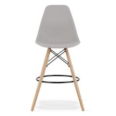 4 tooli Leobert Lamal, hall/pruun komplekt hind ja info | Söögilaua toolid, köögitoolid | kaup24.ee