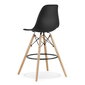 4 tooli Leobert Lamal, must/pruun komplekt hind ja info | Söögitoolid, baaritoolid | kaup24.ee