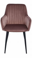 комплект из 2 стульев Leobert Solden, розовый/черный цена и информация | Стулья для кухни и столовой | kaup24.ee