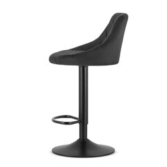комплект из 2 стульев Leobert Kast, черный цена и информация | Стулья для кухни и столовой | kaup24.ee