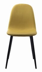leobert Dart 3 toolist koosnev komplekt, kollane/must hind ja info | Söögilaua toolid, köögitoolid | kaup24.ee
