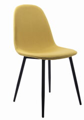 комплект из 2 стульев Leobert Dart, желтый/черный цена и информация | Стулья для кухни и столовой | kaup24.ee