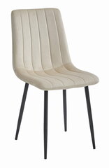 Komplektis 3 tooli Leobert Lava, beež/must hind ja info | Söögilaua toolid, köögitoolid | kaup24.ee