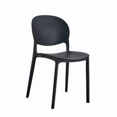 4 tooli Leobert Rawa komplekt, must hind ja info | Söögilaua toolid, köögitoolid | kaup24.ee