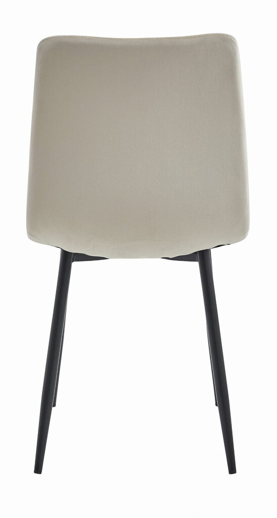 leobert Turin 3 toolist koosnev komplekt, beež/must hind ja info | Söögilaua toolid, köögitoolid | kaup24.ee