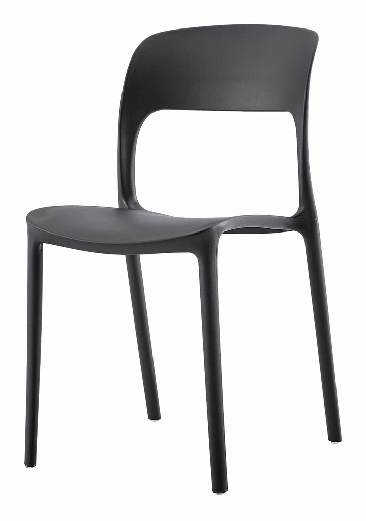 4 tooli Leobert Ipos komplekt, must hind ja info | Söögitoolid, baaritoolid | kaup24.ee