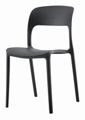 3 tooli Leobert Ipos komplekt, must hind ja info | Söögilaua toolid, köögitoolid | kaup24.ee