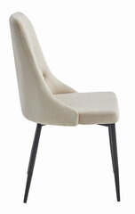 2 tooli Leobert Imola komplekt, beež/must hind ja info | Söögilaua toolid, köögitoolid | kaup24.ee