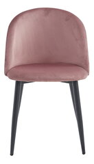 комплект из 3 стульев Leobert Bello, розовый/черный цена и информация | Стулья для кухни и столовой | kaup24.ee