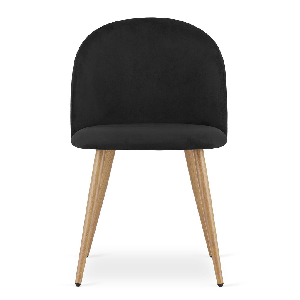 3 tooli komplekt Leobert Bello, must/pruun hind ja info | Söögitoolid, baaritoolid | kaup24.ee