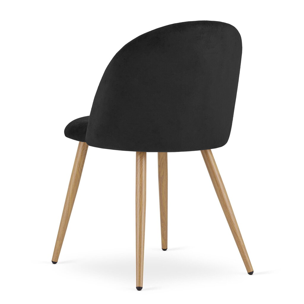 3 tooli komplekt Leobert Bello, must/pruun hind ja info | Söögitoolid, baaritoolid | kaup24.ee