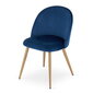 Leobert Bello tool, sinine/pruun цена и информация | Söögilaua toolid, köögitoolid | kaup24.ee