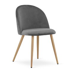 комплект из 4 стульев Leobert Bello, серый/коричневый цена и информация | Стулья для кухни и столовой | kaup24.ee