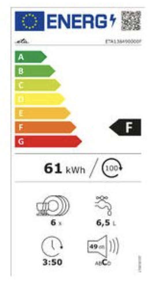 Eta ETA138490000F hind ja info | Nõudepesumasinad | kaup24.ee