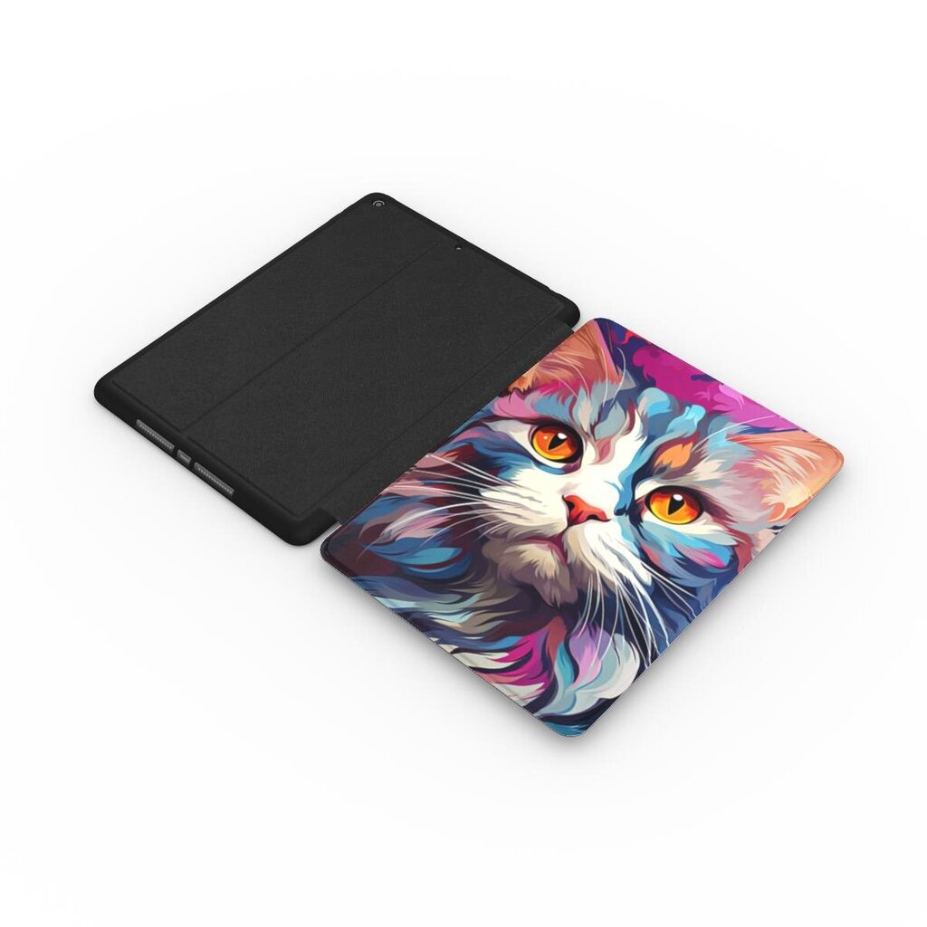 Fluffy Cat Case iPad Pro 11 (4th/3rd/2nd/1st Gen) hind ja info | Tahvelarvuti kaaned ja kotid | kaup24.ee
