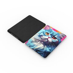 Fluffy Grey Cat чехол iPad 10.2 (9th/8th/7th Gen) цена и информация | Чехлы для планшетов и электронных книг | kaup24.ee