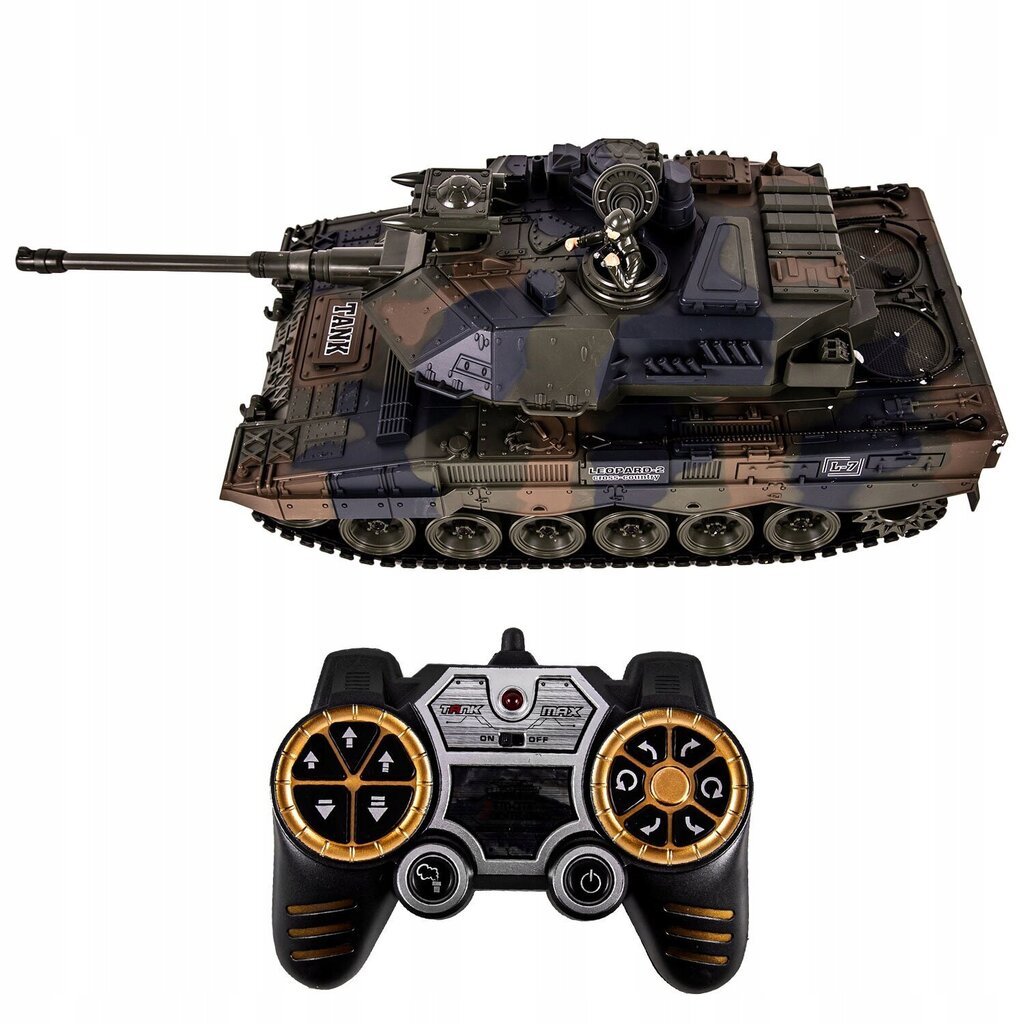 Kaugjuhitav tank RC Leopard hind ja info | Poiste mänguasjad | kaup24.ee