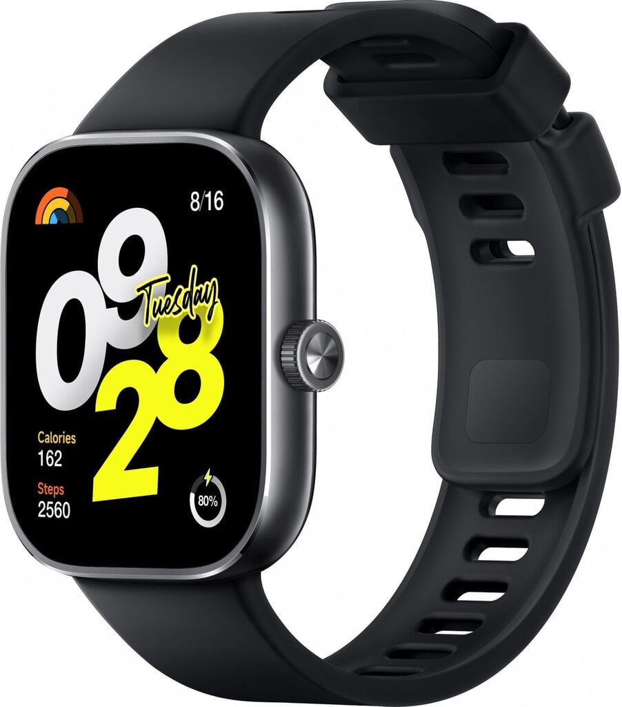 Xiaomi Redmi Watch 4 Obsidian Black цена и информация | Nutikellad (smartwatch) | kaup24.ee