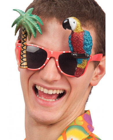 Hawaii prillid papagoi ja palmiga цена и информация | Karnevali kostüümid | kaup24.ee
