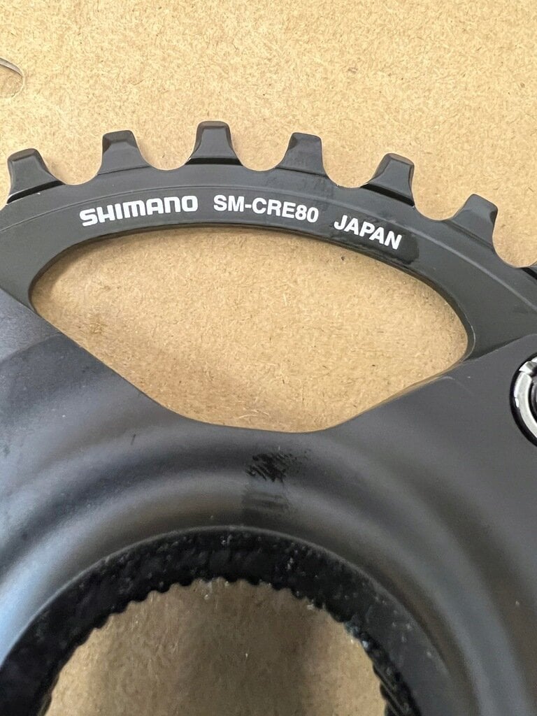 Shimano Steps väntvõll SM-CRE80 34T цена и информация | Muud jalgratta varuosad | kaup24.ee