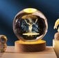 Öölamp Deviss 3D kristallpall hirvega hind ja info | Laualambid | kaup24.ee