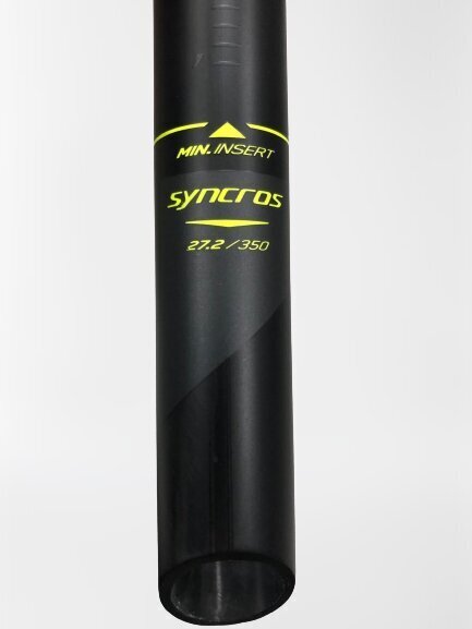 Sadulapost Syncros FL 1.0 Carbon post 27.2mm x 350mm x 12 hind ja info | Muud jalgratta varuosad | kaup24.ee