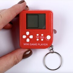 Mini tasku mängukonsool, 23 mängu, 2 tk, sinine ja punane hind ja info | Mängukonsoolid | kaup24.ee
