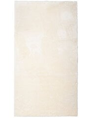 Vannitoa vaip Plush Loren 80x150cm kreemikas hind ja info | Vaibad | kaup24.ee
