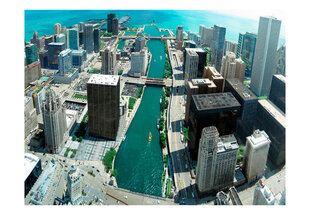 Fototapeet - Urban architecture of Chicago цена и информация | Фотообои | kaup24.ee