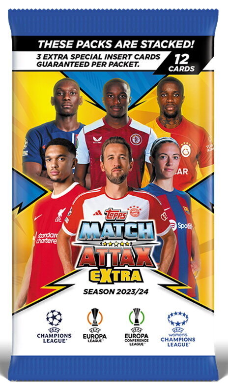 Jalgpallikaardid Topps Match Attax Extra 2023/24 - Single Pack цена и информация | Hobikaardid | kaup24.ee