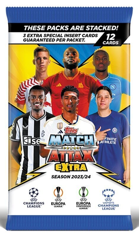 Jalgpallikaardid Topps Match Attax Extra 2023/24 - Single Pack цена и информация | Hobikaardid | kaup24.ee