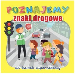 Раскраска 20 дорожных знаков из карт Superzabawy цена и информация | Книжки - раскраски | kaup24.ee