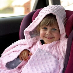 Pleed varrukatega Baby Wrapi, roosa цена и информация | Покрывала, пледы | kaup24.ee