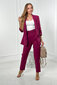 Klassikaline kostüüm naistele 25503, roosa hind ja info | Naiste kostüümid | kaup24.ee