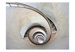 Fototapeet - White spiral stairs hind ja info | Fototapeedid | kaup24.ee