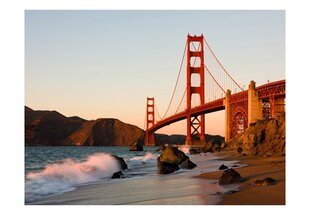 Fototapeet - Golden Gate Bridge - sunset, San Francisco цена и информация | Фотообои | kaup24.ee