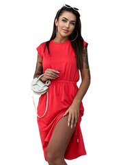 платье tw-sk-2019-1.75 экру/красный цена и информация | Платья | kaup24.ee