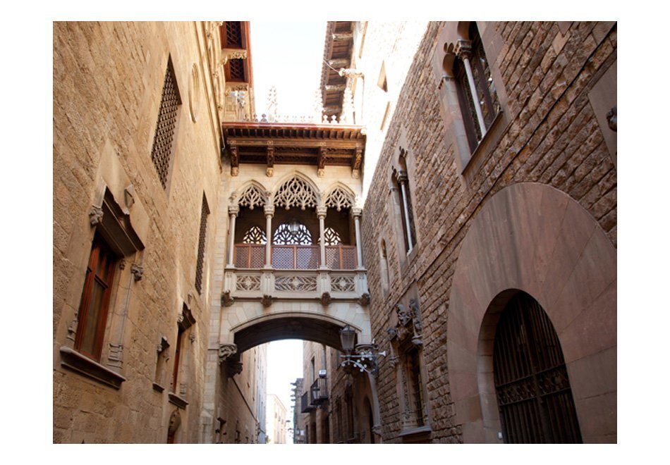 Fototapeet - Barcelona Palau generalitat in gothic Barrio hind ja info | Fototapeedid | kaup24.ee