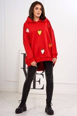 Нежный классический зимний красный свитер CH00080-1-4 цена и информация | Женские кофты | kaup24.ee