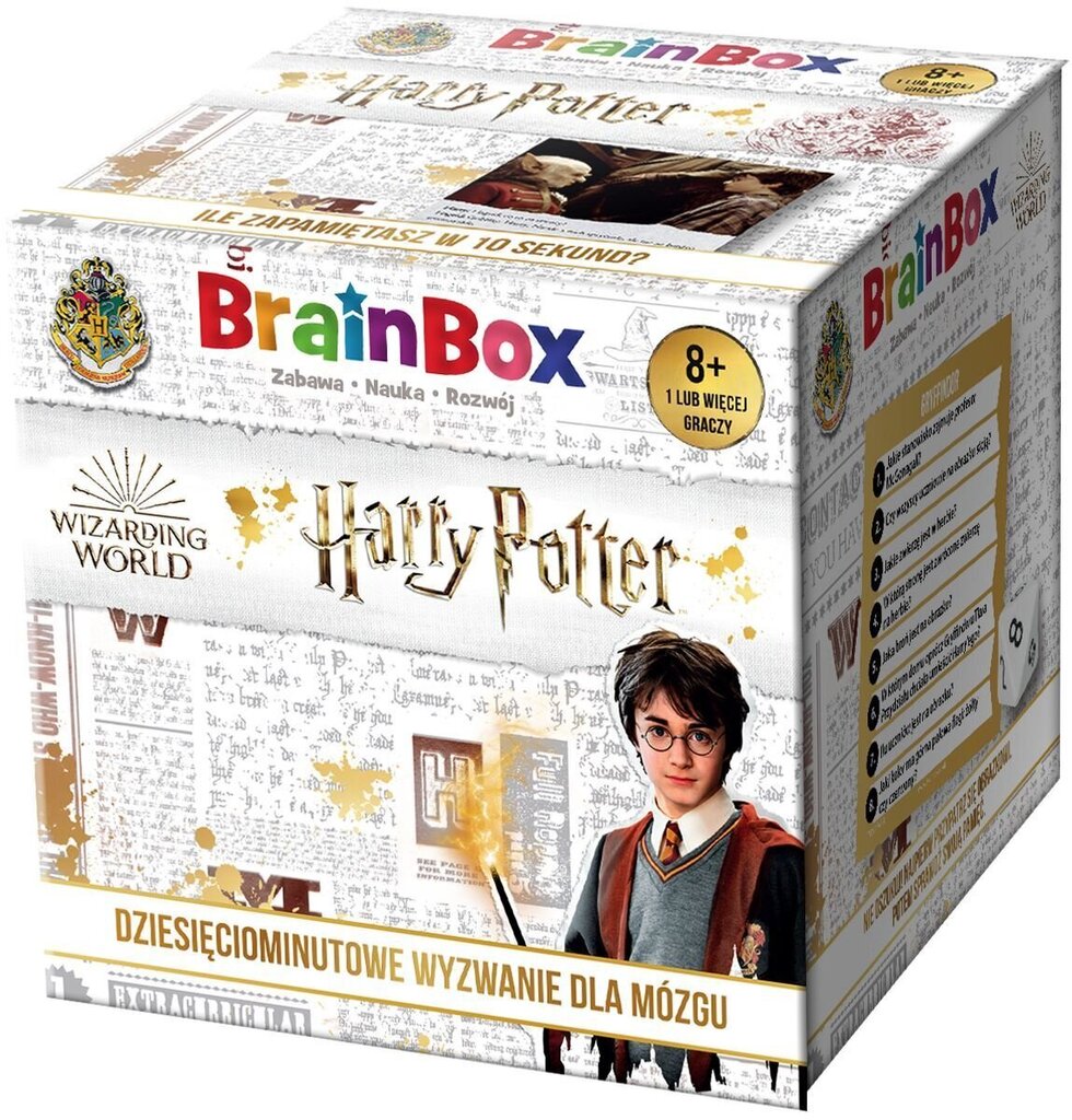 Mälumäng Brain Box Harry Potter цена и информация | Lauamängud ja mõistatused | kaup24.ee