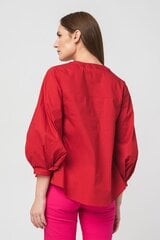 Pluus naistele, punane hind ja info | Naiste pluusid, särgid | kaup24.ee
